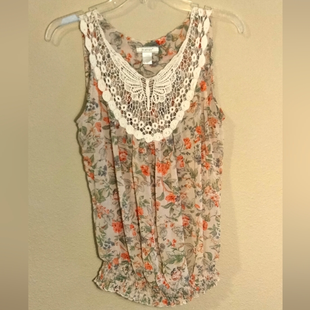 Poetry size M tank